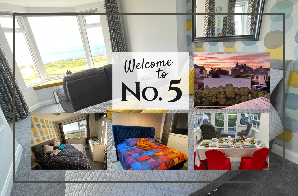 Number 5 B&B Business Card